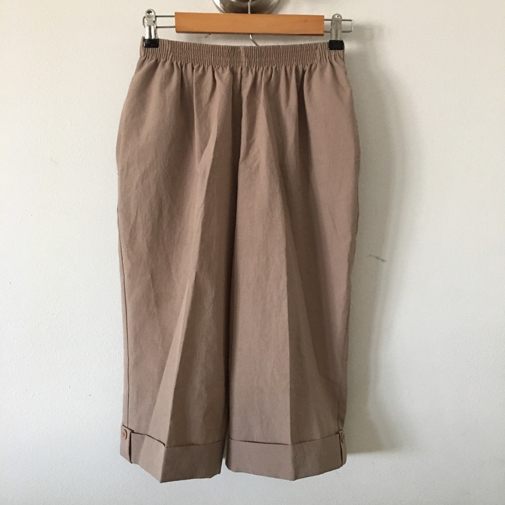 Vintage Neutral Capri Sz S Petite